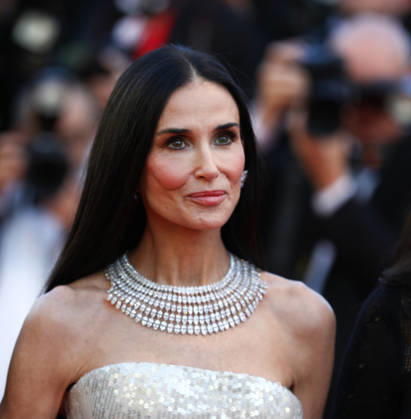 May 12, 2026, Cannes, Cote D azur, France: DEMI MOORE during the red carpet for the premiere screening of THE ELECTRIC KISS at the 79th Annual Cannes Film Festival at Palais des Festivals in Cannes, France. Cannes France - ZUMAc179 20260512_zep_c179_121 Copyright: xMickaelxChavetx