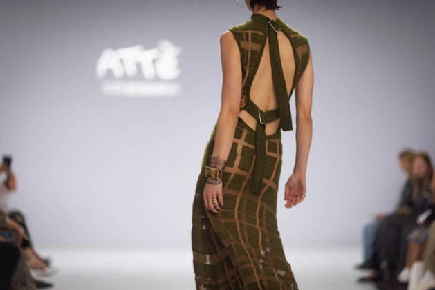 AUSTRALIAN FASHION WEEK, Atte designs during the FDS TAFE NSW - The Innovators show during Australian fashion week at the Museum of contemporary art, Sydney, Wednesday, May 13, 2026. ( NO ARCHIVING MELBOURNE VICTORIA AUSTRALIA  Copyright: xNADIRxKINANIx 20260513163692864753