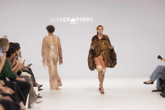AUSTRALIAN FASHION WEEK, Oliver Parry designs during the FDS TAFE NSW - The Innovators show during Australian fashion week at the Museum of contemporary art, Sydney, Wednesday, May 13, 2026. ( NO ARCHIVING MELBOURNE VICTORIA AUSTRALIA  Copyright: xNADIRxKINANIx 20260513115170045436