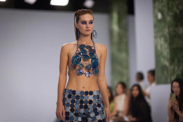 AUSTRALIAN FASHION WEEK, Atte designs during the FDS TAFE NSW - The Innovators show during Australian fashion week at the Museum of contemporary art, Sydney, Wednesday, May 13, 2026. ( NO ARCHIVING MELBOURNE VICTORIA AUSTRALIA  Copyright: xNADIRxKINANIx 20260513186355003559