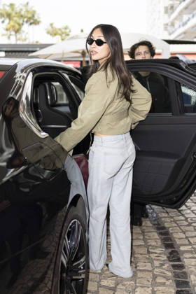 Cannes Charles Leclerc, Alexandra Saint Mleux Exits Martinez MP Cannes, France- May 13: Charles Leclerc, Alexandra Saint Mleux arrive to Hotel Martinez during 79th Festival of Cannes, on May 13, 2026 in Cannes, France. Photo by Marco Piovanotto ABACAPRESS:COM Cannes France  Copyright: xPiovanottoxMarco ABACAx