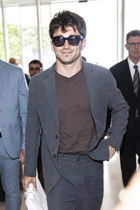 Cannes Charles Leclerc, Alexandra Saint Mleux Exits Martinez MP Cannes, France- May 13: Charles Leclerc, Alexandra Saint Mleux arrive to Hotel Martinez during 79th Festival of Cannes, on May 13, 2026 in Cannes, France. Photo by Marco Piovanotto ABACAPRESS:COM Cannes France  Copyright: xPiovanottoxMarco ABACAx