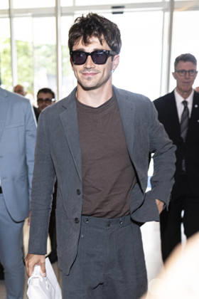 Cannes Charles Leclerc, Alexandra Saint Mleux Exits Martinez MP Cannes, France- May 13: Charles Leclerc, Alexandra Saint Mleux arrive to Hotel Martinez during 79th Festival of Cannes, on May 13, 2026 in Cannes, France. Photo by Marco Piovanotto ABACAPRESS:COM Cannes France  Copyright: xPiovanottoxMarco ABACAx