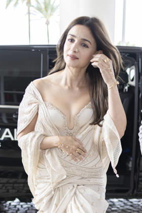 Cannes Alia Bhatt Exits Martinez MP Cannes, France- May 13: Alia Bhatt arrives to Hotel Martinez during 79th Festival of Cannes, on May 13, 2026 in Cannes, France. Photo by Marco Piovanotto ABACAPRESS:COM Cannes France  Copyright: xPiovanottoxMarco ABACAx
