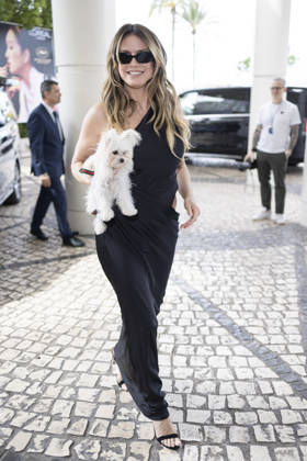 Cannes Heidi Klum Exits Martinez MP Cannes, France- May 13: Heidi Klum arrive sto Hotel Martinez during 79th Festival of Cannes, on May 13, 2026 in Cannes, France. Photo by Marco Piovanotto ABACAPRESS:COM Cannes France  Copyright: xPiovanottoxMarco ABACAx