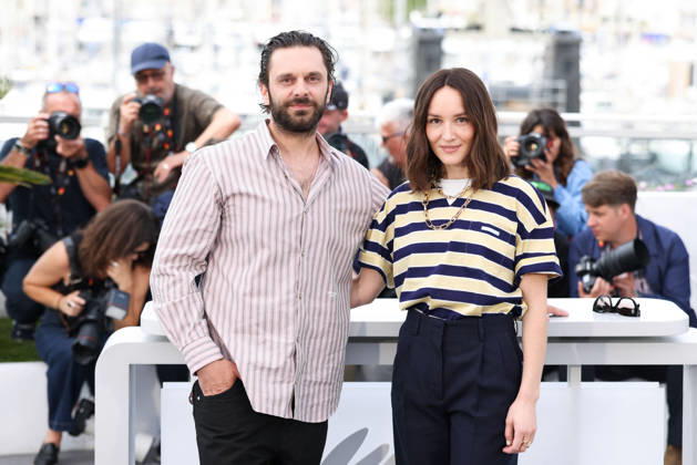 Cannes - La Venus Electrique Photocall Pio Marmaï, Anaïs Demoustier attending the La Venus Electrique photocall during the 79th Cannes Film Festival in Cannes, France on May 13, 2026. Photo by Jerome Domine ABACAPRESS.COM Cannes France  Copyright: xDominexJerome ABACAx