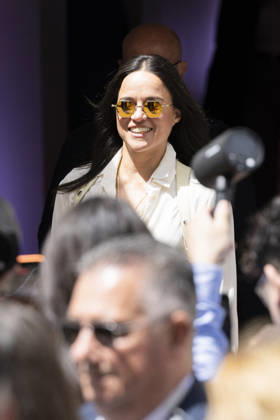 Cannes Fast and Furios on the Croisette MP Cannes, France- May 13: Michelle Rodriguez leaves Hotel Carlton during 79th Festival of Cannes, on May 13, 2026 in Cannes, France. Photo by Marco Piovanotto ABACAPRESS:COM Cannes France  Copyright: xPiovanottoxMarco ABACAx