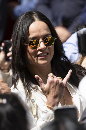 Cannes Fast and Furios on the Croisette MP Cannes, France- May 13: Michelle Rodriguez leaves Hotel Carlton during 79th Festival of Cannes, on May 13, 2026 in Cannes, France. Photo by Marco Piovanotto ABACAPRESS:COM Cannes France  Copyright: xPiovanottoxMarco ABACAx
