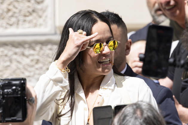 Cannes Fast and Furios on the Croisette MP Cannes, France- May 13: Michelle Rodriguez leaves Hotel Carlton during 79th Festival of Cannes, on May 13, 2026 in Cannes, France. Photo by Marco Piovanotto ABACAPRESS:COM Cannes France  Copyright: xPiovanottoxMarco ABACAx