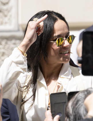 Cannes Fast and Furios on the Croisette MP Cannes, France- May 13: Michelle Rodriguez leaves Hotel Carlton during 79th Festival of Cannes, on May 13, 2026 in Cannes, France. Photo by Marco Piovanotto ABACAPRESS:COM Cannes France  Copyright: xPiovanottoxMarco ABACAx