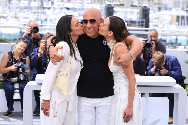 Cannes - Fast And Furious Cannes Classics Photocall Michelle Rodriguez, Vin Diesel and Jordana Brewster pose during The Fast And The Furious photocall at the 79th annual Cannes Film Festival at Palais des Festivals on May 13, 2026 in Cannes, France. Photo by Jerome Domine ABACAPRESS.COM Cannes France  Copyright: xDominexJerome ABACAx