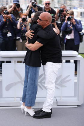 Cannes - Fast And Furious Cannes Classics Photocall Meadow Walker, Vin Diesel pose during The Fast And The Furious photocall at the 79th annual Cannes Film Festival at Palais des Festivals on May 13, 2026 in Cannes, France. Photo by Jerome Domine ABACAPRESS.COM Cannes France  Copyright: xDominexJerome ABACAx