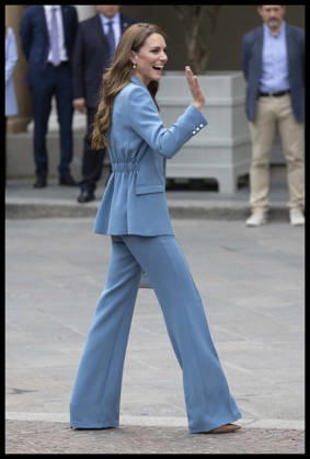. 13 05 2026. Reggio Emilia, Italy. Kate Middleton. the Princess of Wales , arriving at the town hall in Reggio Emilia on day one of her visit to Italy.  xStephenxLockx xi-Imagesx IIM-26766-0016