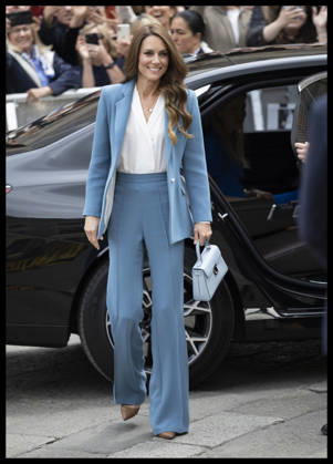 . 13 05 2026. Reggio Emilia, Italy. Kate Middleton. the Princess of Wales , arriving at the town hall in Reggio Emilia on day one of her visit to Italy.  xStephenxLockx xi-Imagesx IIM-26766-0052