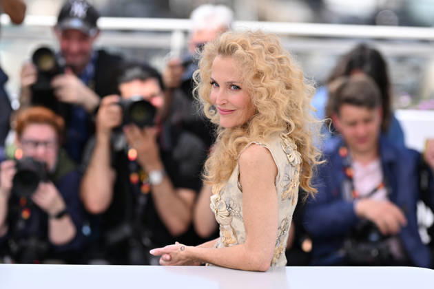 79th Cannes Film Festival: Teenage Sex and Death at Camp Miasma photocall CANNES, FRANCE - MAY 13: US actress Gillian Anderson poses during a photocall for the film Teenage Sex and Death at Camp Miasma at the 79th edition of the Cannes Film Festival in Cannes, France on May 13, 2026. Mustafa Yalcin Anadolu Cannes France. Editorial use only. Please get in touch for any other usage.  Copyright: x2026xAnadoluxMustafaxYalcinx