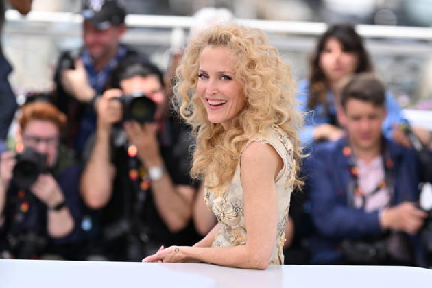 79th Cannes Film Festival: Teenage Sex and Death at Camp Miasma photocall CANNES, FRANCE - MAY 13: US actress Gillian Anderson poses during a photocall for the film Teenage Sex and Death at Camp Miasma at the 79th edition of the Cannes Film Festival in Cannes, France on May 13, 2026. Mustafa Yalcin Anadolu Cannes France. Editorial use only. Please get in touch for any other usage.  Copyright: x2026xAnadoluxMustafaxYalcinx