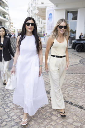 Cannes Claire Holt Exits Martinez MP Cannes, France- May 13: Claire Holt and friend arrives to Hotel Martinez during 79th Festival of Cannes, on May 13, 2026 in Cannes, France. Photo by Marco Piovanotto ABACAPRESS:COM Cannes France Copyright: xPiovanottoxMarco ABACAx
