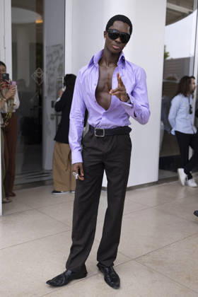 Cannes Alton Mason Exits Martinez MP Cannes, France- May 13: Alton Mason and friend arrives to Hotel Martinez during 79th Festival of Cannes, on May 13, 2026 in Cannes, France. Photo by Marco Piovanotto ABACAPRESS:COM Cannes France  Copyright: xPiovanottoxMarco ABACAx