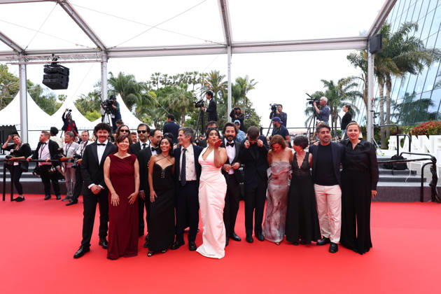 May 13, 2026, Cannes, Cote D azur, France: GAEL GARCIA BERNAL, DIEGO LUNA, ADRIANA PAZ, ANNA DIAZ, DIEGO RABASA, VALIERIE DELPIERRE, INNA PAYAN and LUIS SALINAS of the movie Ceniza en la Boca on the red carpet for the premiere screening of NAGI NOTES at the 79th Annual Cannes Film Festival at Palais des Festivals in Cannes, France Cannes France - ZUMAc179 20260513_zep_c179_096 Copyright: xMickaelxChavetx