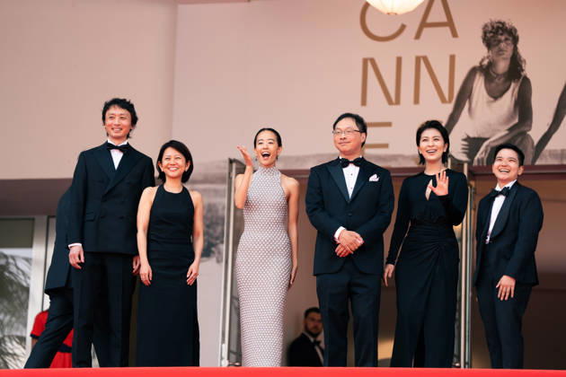 Cannes Nagi Notes Screening Shizuka Ishibaschi, Koji Fukada, Takako Matsu and Tan Si En attend the Nagi Notes screening during the 79th annual Cannes Film Festival at Palais des Festivals on May 13, 2026 in Cannes, France. Cannes Provence-Alpes-Cote d Azur France  Copyright: xLounisPhotography ABACAx
