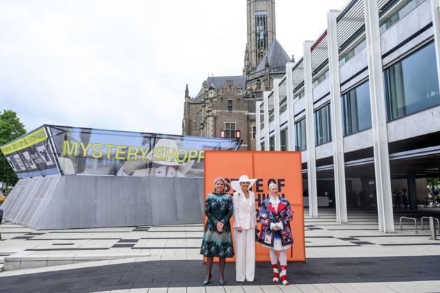 Arnhem, The Netherlands, 2026-05-13 16:05:39 ARNHEM, 13-05-2026, Fashion Biennial 2026 Queen Maxima opens the State of Fashion Biennial 2026 in Arnhem. State of Fashion is a leading international platform for fashion, textiles, and societal transition. During the opening, Minister Rianne Letschert of Education, Culture and Science will deliver a speech. PHOTO: NLBeeld Patrick van Emst Credit: NL Beeld Patrick van Emst  Copyright: xx x