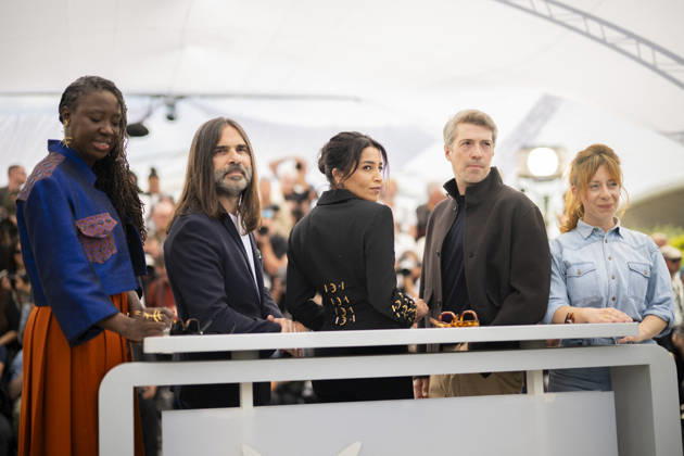 Cannes Un Certain Regard Jury Photocall EB Un Certain Regard Jury Member Laura Samani, Un Certain Regard Jury Member Thomas Cailley, Un Certain Regard Jury President Leïla Bekhti, Un Certain Regard Jury Member Khaled Mouzanar and Un Certain Regard Jury Member Angele Diabang attending the Un Certain Regard Jury photocall during the 79th Cannes Film Festival in Cannes, France on May 13, 2026.Photo by Eliot Blondet ABACAPRESS.COM Cannes France France Copyright: xBlondetxEliot ABACAx