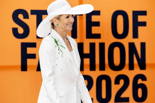 13-05-2026 Arnhem Queen Maxima attended the opening of the State of Fashion Biennial 2026, a leading international platform for fashion, textiles, and societal transition, in Arnhem. Â  Copyright: xPPEx