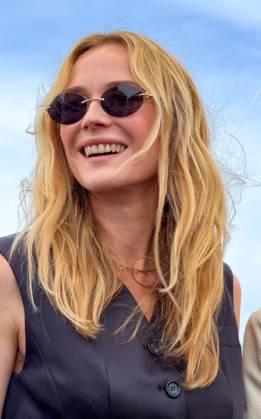 Cannes - Diane Kruger at Lunch Talk about AI organized by BMW German actress Diane Kruger attending an exclusive Lunch Talk on the theme of ‘The Human Lens’, about AI in Cinema industry organized by BMW at the Plage des Palmes in Cannes, South of France on May 13, 2026. Photo by Christophe Geyres ABACAPRESS.COM Cannes France  Copyright: xABACAx