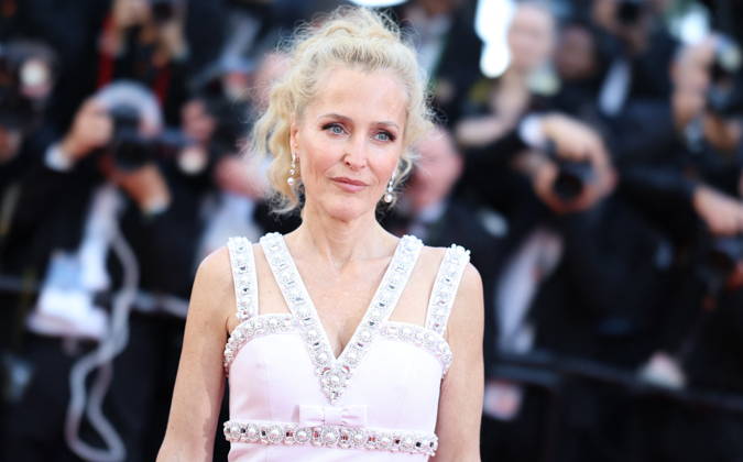 Cannes - La Vie D une Femme Red Carpet Gillian Anderson at the red carpet screening of La Vie d’une Femme during the 79th Cannes Film Festival in Cannes, France on May 13, 2026. Photo by Jerome Domine ABACAPRESS.COM Cannes France  Copyright: xDominexJerome ABACAx