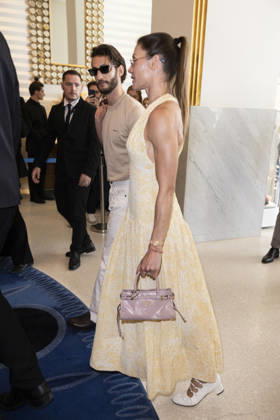 Cannes Pierre Niney, Natasha Andrews Exits Martinez MP Cannes, France- May 13: Pierre Niney, Natasha Andrews leaves Hotel Martinez during 79th Festival of Cannes, on May 13, 2026 in Cannes, France. Photo by Marco Piovanotto ABACAPRESS:COM Cannes France  Copyright: xPiovanottoxMarco ABACAx