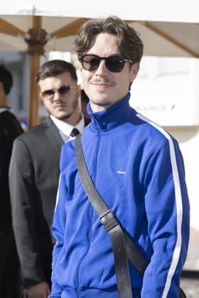Cannes Seb La Frite Exits Martinez MP Cannes, France- May 13: Seb La Frite leaves Hotel Martinez during 79th Festival of Cannes, on May 13, 2026 in Cannes, France. Photo by Marco Piovanotto ABACAPRESS:COM Cannes France  Copyright: xPiovanottoxMarco ABACAx