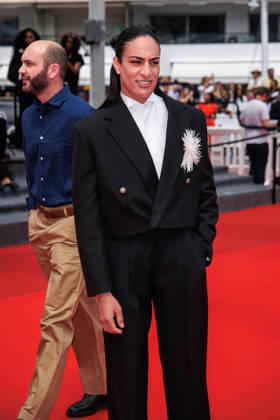 May 13, 2026, Cannes, France: Algerian gold medalist boxer Imane Khelif attends the red carpet of Nagi Notes at the 79th Cannes Film Festival. Cannes France  - ZUMAs197 20260513_aaa_s197_143 Copyright: xMarcoxBaradax