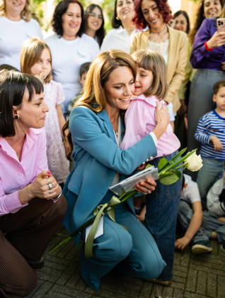 . 13 05 2026. Reggio Emilia, Italy. Kate Middleton. the Princess of Wales, during a visit the Scuola Comunale d infanzia Anna Frank pre school in Reggio Emilia on day one of her visit to Italy. xi-Imagesx xPoolx IIM-26766-0227