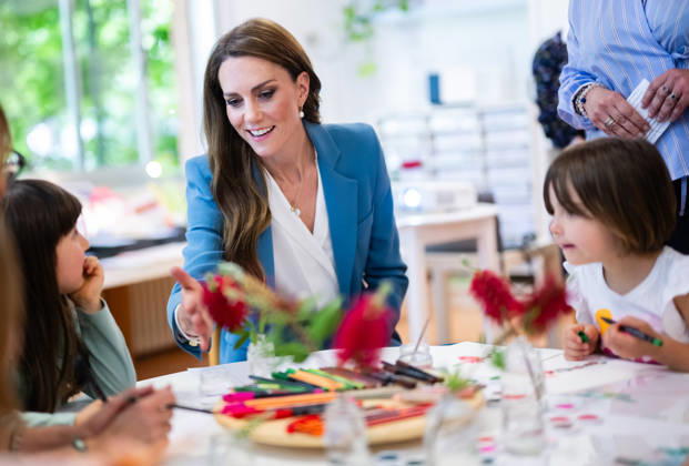 . 13 05 2026. Reggio Emilia, Italy. Kate Middleton. the Princess of Wales, during a visit the Scuola Comunale d infanzia Anna Frank pre school in Reggio Emilia on day one of her visit to Italy. xi-Imagesx xPoolx IIM-26766-0229