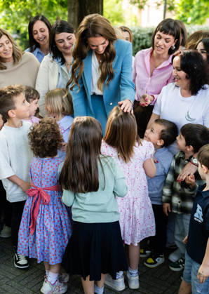 . 13 05 2026. Reggio Emilia, Italy. Kate Middleton. the Princess of Wales, during a visit the Scuola Comunale d infanzia Anna Frank pre school in Reggio Emilia on day one of her visit to Italy. xi-Imagesx xPoolx IIM-26766-0232