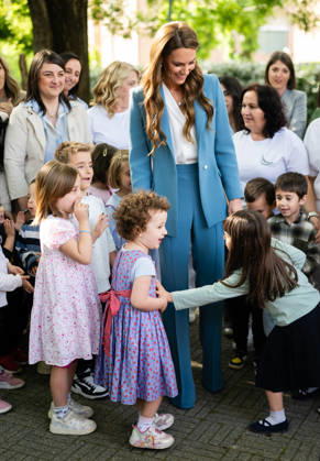 . 13 05 2026. Reggio Emilia, Italy. Kate Middleton. the Princess of Wales, during a visit the Scuola Comunale d infanzia Anna Frank pre school in Reggio Emilia on day one of her visit to Italy. xi-Imagesx xPoolx IIM-26766-0233