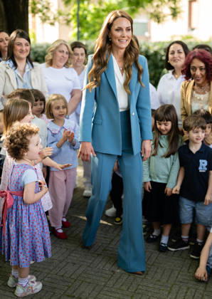 . 13 05 2026. Reggio Emilia, Italy. Kate Middleton. the Princess of Wales, during a visit the Scuola Comunale d infanzia Anna Frank pre school in Reggio Emilia on day one of her visit to Italy. xi-Imagesx xPoolx IIM-26766-0234
