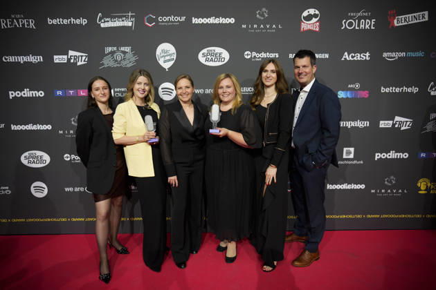 Verleihung Deutscher Podcast Award 2026. Berlin, 13.05.2026. Berlin Deutschland Copyright: xDominikxButzmannx