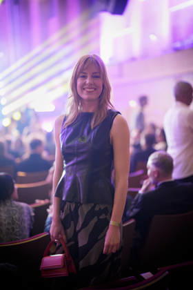 Verleihung Deutscher Podcast Award 2026. Eva Schulz. Berlin, 13.05.2026. Berlin Deutschland Copyright: xDominikxButzmannx
