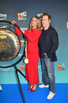 Michelle Hunzinger und Michael Bully Herbig Screening Last One Laughing 7. Staffel Astro Film Lounge im Arri München 13. Mai 2026
