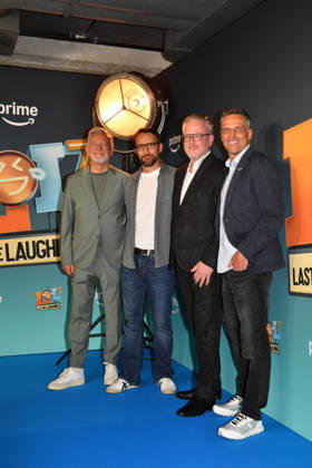 Otto Steiner, Philip Pratt, Volker Neuenhoff und Rocco Bräuniger Screening Last One Laughing 7. Staffel Astro Film Lounge im Arri München 13. Mai 2026