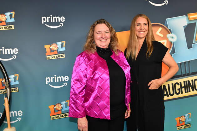 Kirsten Schreyer mit Begleitung Screening Last One Laughing 7. Staffel Astro Film Lounge im Arri München 13. Mai 2026