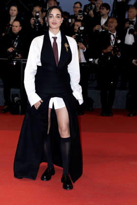 Souheila Yacoub Montée des marches du film Labandon lors du 79ème Festival International du Film de Cannes, le 13 mai 2026 Olivier Borde Bestimage Red carpet for Forsaken at the 79th Cannes International Film Festival on May 13, 2026 Cannes France Copyright: xOLIVIERxBORDEx xBESTIMAGExOLIVIERxBORDEx xBESTIMAGEx