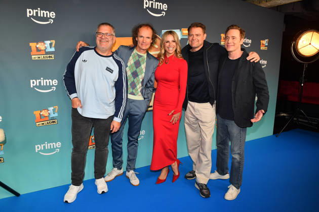 Elton, Olaf Schubert, Michelle Hunzinger, Max Giermann und Michael Bully Herbig Screening Last One Laughing 7. Staffel Astro Film Lounge im Arri München 13. Mai 2026