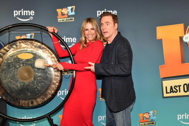 Michelle Hunziker and Michael Bully Herbig attend the premiere of Amazon Prime s LOL: Last One Laughing Season 7 at Astor Film Lounge on May 13, 2026 in Munich, Germany Amazon Prime s LOL: Last One Laughing Season 7 at Astor Film Lounge in Munich, Germany