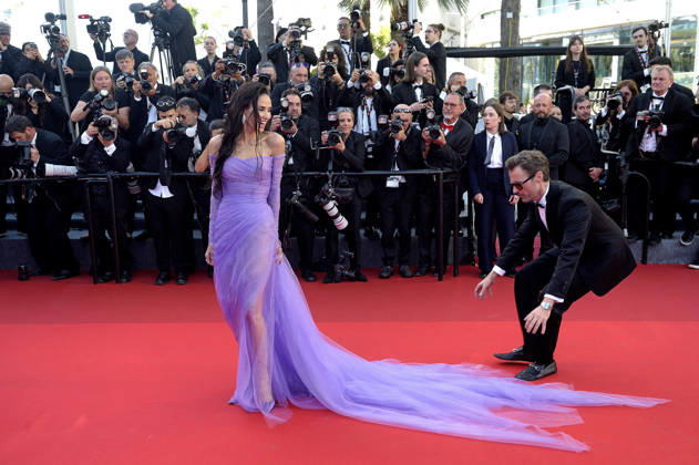 Demi Moore attends the opening ceremony and La VÃ nus Electrique (The Electric Venus) screening during the 79th annual Cannes Film Festival at Palais des Festivals in Cannes, France on Wednesday, May 13, 2026.  CAN20260513230 RoccoxSpaziani