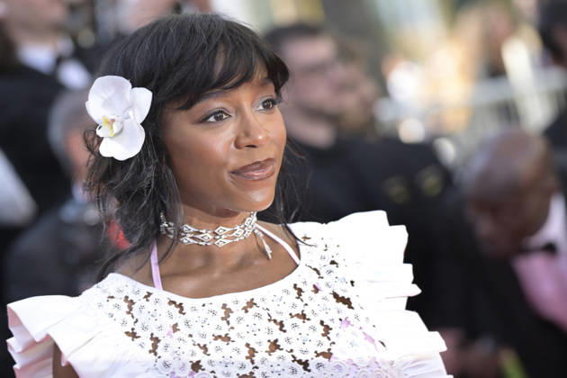 Aja Naomi King attends the opening ceremony and La VÃ nus Electrique (The Electric Venus) screening during the 79th annual Cannes Film Festival at Palais des Festivals in Cannes, France on Wednesday, May 13, 2026.  CAN20260513233 RoccoxSpaziani