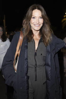 Cannes Carla Bruni exits Martinez MP Cannes, France- May 13: Carla Bruni leaves Hotel Martinez after attending Chopard gala during 79th Festival of Cannes, on May 13, 2026 in Cannes, France. Photo by Marco Piovanotto ABACAPRESS:COM Cannes France  Copyright: xPiovanottoxMarco ABACAx