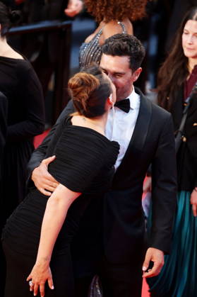 Rachel Legrain Trapani et son mari Valentin Léonard Montée des marches du film Labandon lors du 79ème Festival International du Film de Cannes, le 13 mai 2026 Jacovides Moreau Bestimage Red carpet for Forsaken at the 79th Cannes International Film Festival on May 13, 2026 Cannes France Copyright: xJACOVIDES-MOREAUx xBESTIMAGExJACOVIDES-MOREAUx xBESTIMAGEx