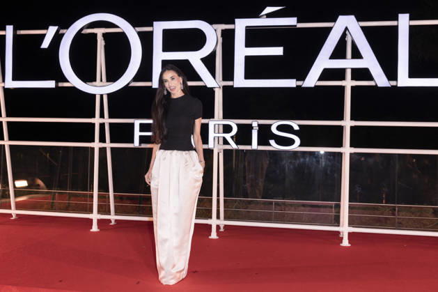 Cannes L Oréal Paris - Women of Worth Dinner MP Cannes, France- May 13: Demi Moore attends the L Oréal Paris - Women of Worth Dinner held at Hotel Martinez during 79th Festival of Cannes, on May 13, 2026 in Cannes, France. Photo by Marco Piovanotto ABACAPRESS:COM Cannes France  Copyright: xPiovanottoxMarco ABACAx